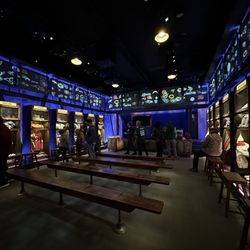 Pro Football Hall of Fame - The Game of Life locker room