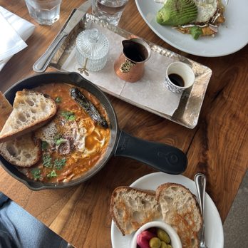 Ammatoli - Shakshouka, Levantine chilaquiles - Mediterranean Near Me - Long Beach, California