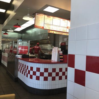 Five Guys - Far away shot of the menu.... too busy grubbin to get up for a close up guys sorry not sorry - Burgers Near Me - Los Angeles, California Five Guys - Far away shot of the menu.... too busy grubbin to get up for a close up guys sorry not sorry - Burgers Near Me - Los Angeles, California
