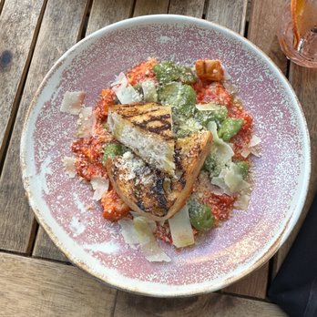 Brava Garden Eatery - Homemade gnocchi with chicken - Wine Bars Near Me - Pleasanton, California