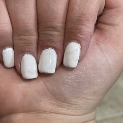 Beauty Temptations - Zoom in on the index finger to REALLY see how lumpy it is
