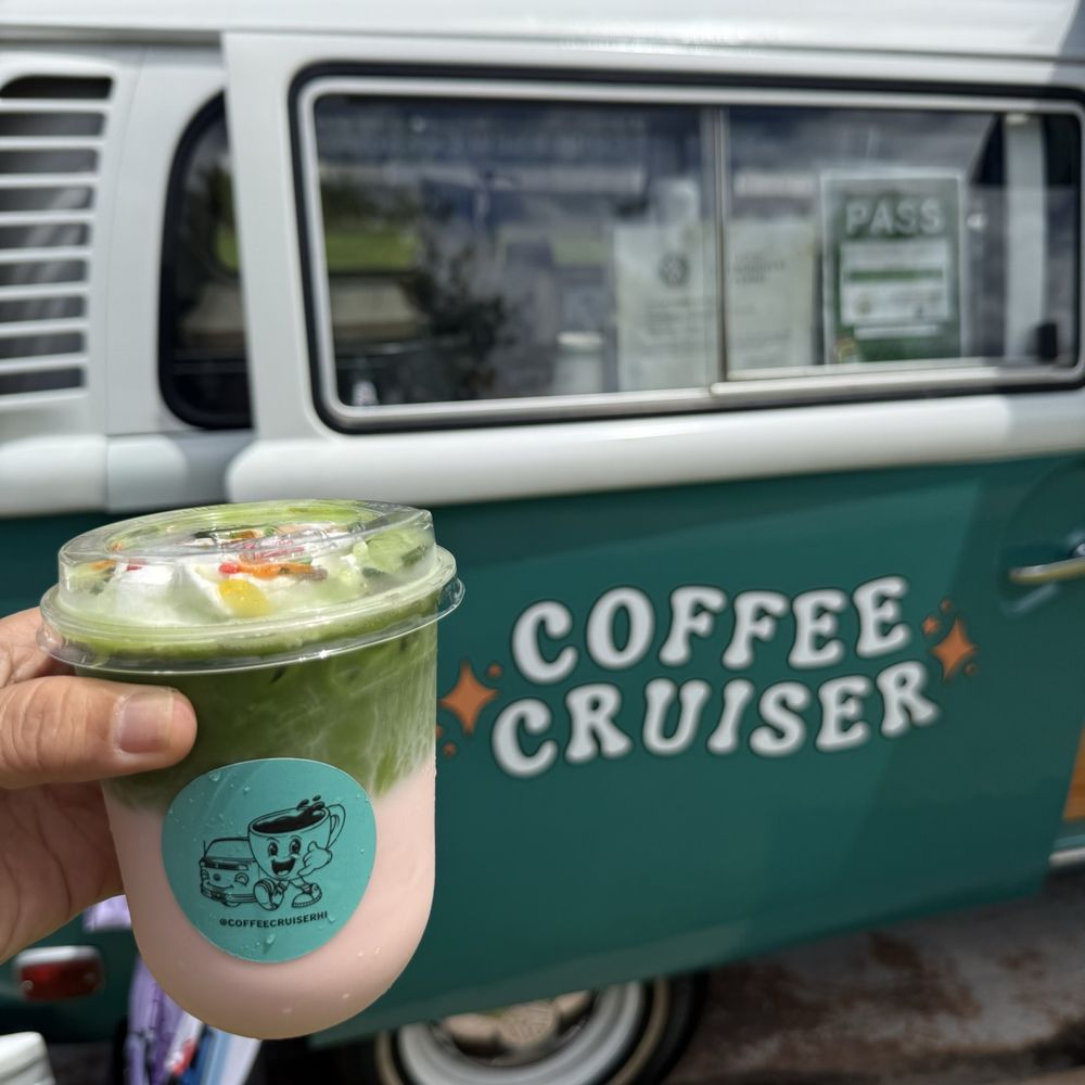 Coffee Cruiser - Love is Love Matcha with Almond Milk - Coffee & Tea Near Me - Ewa Beach, Hawaii