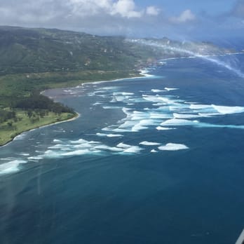 Sunshine Helicopters - Look how trippy that looks!!! - Aerial Tours Near Me - Kahului, Hawaii