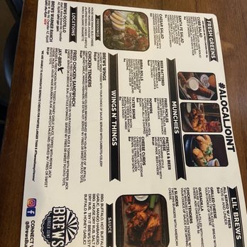 Brews - A Taphouse and Gourmet Burger Joint - Menu - Salad Near Me - Chandler, Arizona