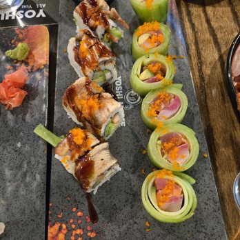 Yoshi Mame - Dragon and Rainbow Naruto - Sushi Bars Near Me - Albuquerque, New Mexico