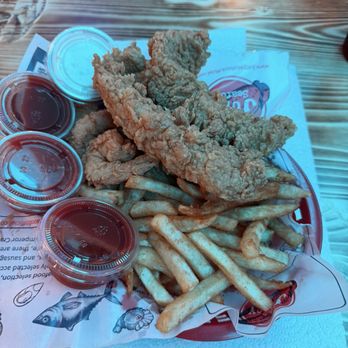 Juicy Seafood - 2 piece combo - fried catfish and fried shrimp. - Seafood Near Me - New Orleans, Louisiana