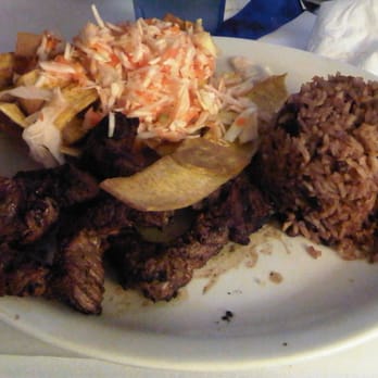 Fritanga - Carne Asada Ribbon Cut/Filet, Fried Plantains & rice - Latin American Near Me - Saint Louis, Missouri