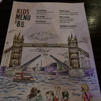 Three Lions Pub - They let us color the kids menus. - Pubs Near Me - Shorewood, Wisconsin Three Lions Pub - They let us color the kids menus. - Pubs Near Me - Shorewood, Wisconsin