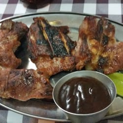 Forte Sabor Bar & Restaurante - Costelinha de Porco com molho barbecue