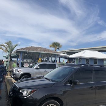 Beaches at Vilano - Getting close to the outside bar and patio - Seafood Near Me - St. Augustine, Florida
