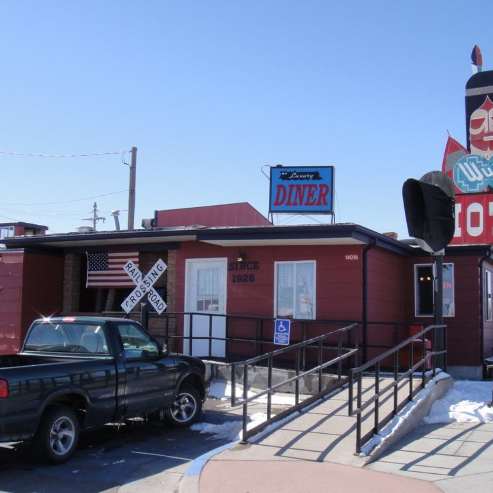 Luxury Diner - The exterior. - Diners Near Me - Cheyenne, Wyoming Luxury Diner - The exterior. - Diners Near Me - Cheyenne, Wyoming