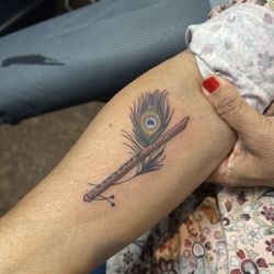 A Thin Line Tattoo of Batavia