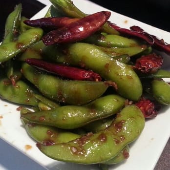 Sapporo Sushi - Complimentary garlic spicy edamame - Japanese Near Me - Long Beach, California Sapporo Sushi - Complimentary garlic spicy edamame - Japanese Near Me - Long Beach, California