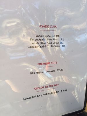 Menu photo 7 El Gaucho Winery Spicewood, TX
