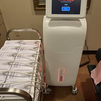 Meyer Chiropractic Center - InvisaRed. This uses red, near Infrared, and laser therapy for targeted fat lose. Part of the tech involved in our Weight Loss Program. - Chiropractors Near Me - Arlington, Texas Meyer Chiropractic Center - InvisaRed. This uses red, near Infrared, and laser therapy for targeted fat lose. Part of the tech involved in our Weight Loss Program. - Chiropractors Near Me - Arlington, Texas