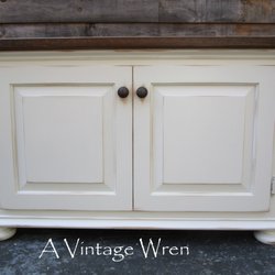 A Vintage Wren - farmhouse, country, distressed media console