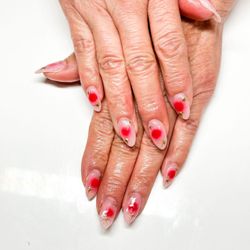 Bedazzled Nails and Spa - Dip with art
