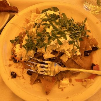 Claire's at the Museum - Chilaquiles. Decent but won't blow your mind. - New American Near Me - Long Beach, California