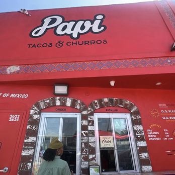 Papi Tacos & Churros - The front - Tacos Near Me - Los Angeles, California Papi Tacos & Churros - The front - Tacos Near Me - Los Angeles, California