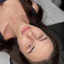 Pmu By Lina - Photo of my eyebrows after the permanent makeup procedure