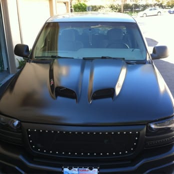 Quality Auto Body & Paint - Matte/Satin Black custom hood. Painted and Installed by Movses - Body Shops Near Me - Chatsworth, California Quality Auto Body & Paint - Matte/Satin Black custom hood. Painted and Installed by Movses - Body Shops Near Me - Chatsworth, California