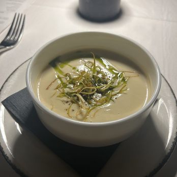 Crossroads Kitchen - Cauliflower and Leek Soup - Vegan Near Me - Las Vegas, Nevada