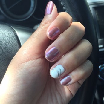 Nail Perfection - Chrome gel manicure - Waxing Near Me - Santa Clara, California