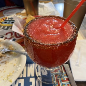 Tlaloc El Mexicano - The strong strawberry marg - Mexican Near Me - Athens, Georgia