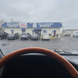 Frank's Fish & Seafood Market - Outside the restaurant