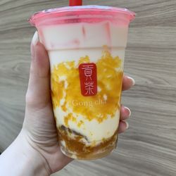Gong Cha - Thai Mango Milk Tea