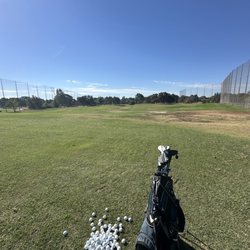 View from the driving range