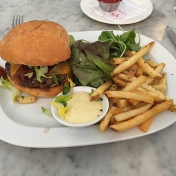 Marlowe - He infamous Marlowe burger with half salad and half fries. Highly recommended by the waiter! Let's give it a try, Bona-petit - Diners Near Me - San Francisco, California Marlowe - He infamous Marlowe burger with half salad and half fries. Highly recommended by the waiter! Let's give it a try, Bona-petit - Diners Near Me - San Francisco, California