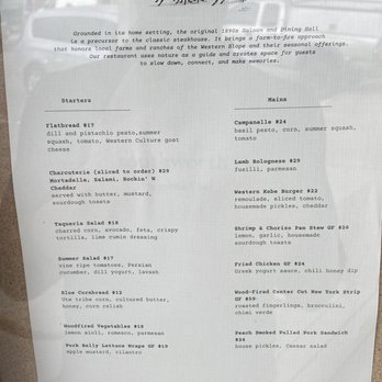 The Western Hotel & Spa - Menu - Hotels Near Me - Ouray, Colorado The Western Hotel & Spa - Menu - Hotels Near Me - Ouray, Colorado