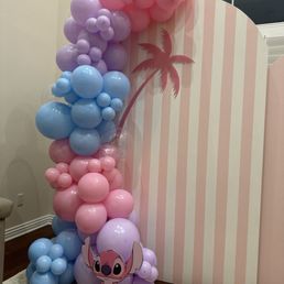Other side of the balloon arc