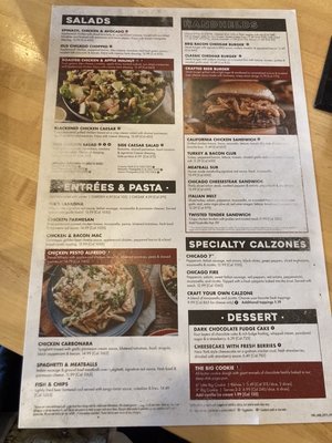 Menu photo 2 Old Chicago Pizza + Taproom Brighton, CO Menu photo 2 Old Chicago Pizza + Taproom Brighton, CO