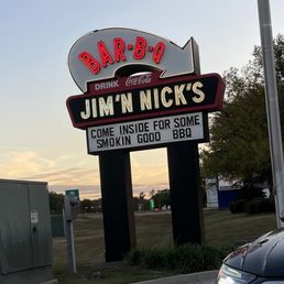 Jim N Nick's sign