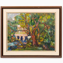 Art Gallery of Northumberland - George Paginton (1901-1988) Art School Port Hope, Ontario, c. 1960 oil on canvas