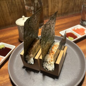 Daijobu - Yellow Tail Handroll and Crab Handrolls - Ramen Near Me - Raleigh, North Carolina Daijobu - Yellow Tail Handroll and Crab Handrolls - Ramen Near Me - Raleigh, North Carolina