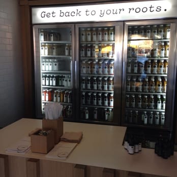 Pressed Juicery - Inside - lots of varieties! - Juice Bars & Smoothies Near Me - Los Angeles, California