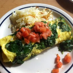 spinach omelette spinach omelette