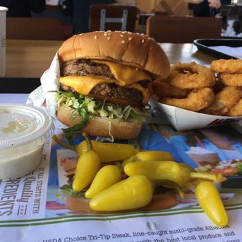 Habit Burger & Grill - Double char baby. Char char - Salad Near Me - Echo Park, California