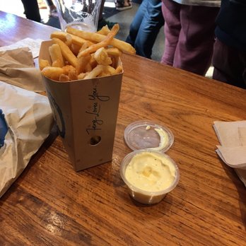 Fergburger - Fries and aioli! Soooooo good! - Burgers Near Me - Queenstown, OTA