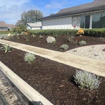 Growscapes - Different materials and textures add interest - Landscaping Near Me