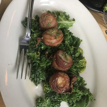 Black Bottle - Bacon wrapped sea Bacon Lemon Scallops - New American Near Me - Seattle, Washington Black Bottle - Bacon wrapped sea Bacon Lemon Scallops - New American Near Me - Seattle, Washington