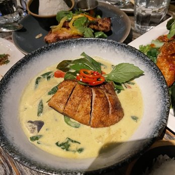 Up Thai - Green Curry with duck - Thai Near Me - New York, New York