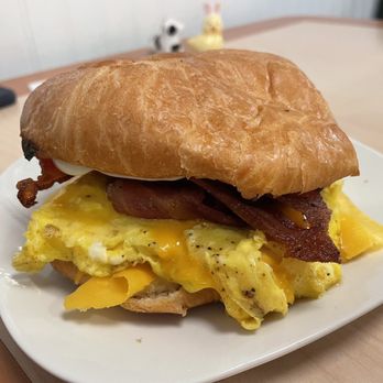 What The Cup - Bacon breakfast sandwich - Coffee & Tea Near Me - Hopewell, Virginia What The Cup - Bacon breakfast sandwich - Coffee & Tea Near Me - Hopewell, Virginia