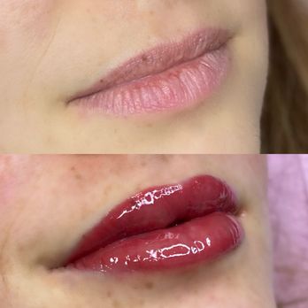 Vanitas Beauty - Lip Blush before and after. Lip Blush fades about 50% - Permanent Makeup Near Me - Westfield NJ, New Jersey Vanitas Beauty - Lip Blush before and after. Lip Blush fades about 50% - Permanent Makeup Near Me - Westfield NJ, New Jersey