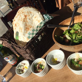 Wild Thyme - Salad, bread and 4 kinds dips - Lebanese Near Me - New Westminster, British Columbia Wild Thyme - Salad, bread and 4 kinds dips - Lebanese Near Me - New Westminster, British Columbia