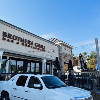3Brothers Grill Bar and Restaurant - a white truck parked in front of a restaurant - New American Near Me - Hanover, Massachusetts 3Brothers Grill Bar and Restaurant - a white truck parked in front of a restaurant - New American Near Me - Hanover, Massachusetts