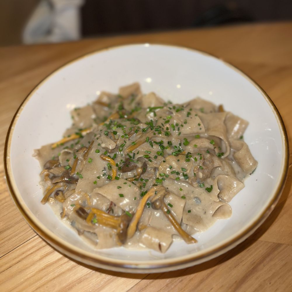 First & Last - Roasted Chanterelles & Pappardelle (~$25) - Italian Near Me - Phoenix, Arizona First & Last - Roasted Chanterelles & Pappardelle (~$25) - Italian Near Me - Phoenix, Arizona